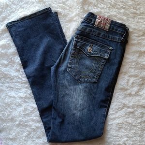 True Religion World Tour Becky Boot Jeans Size 28